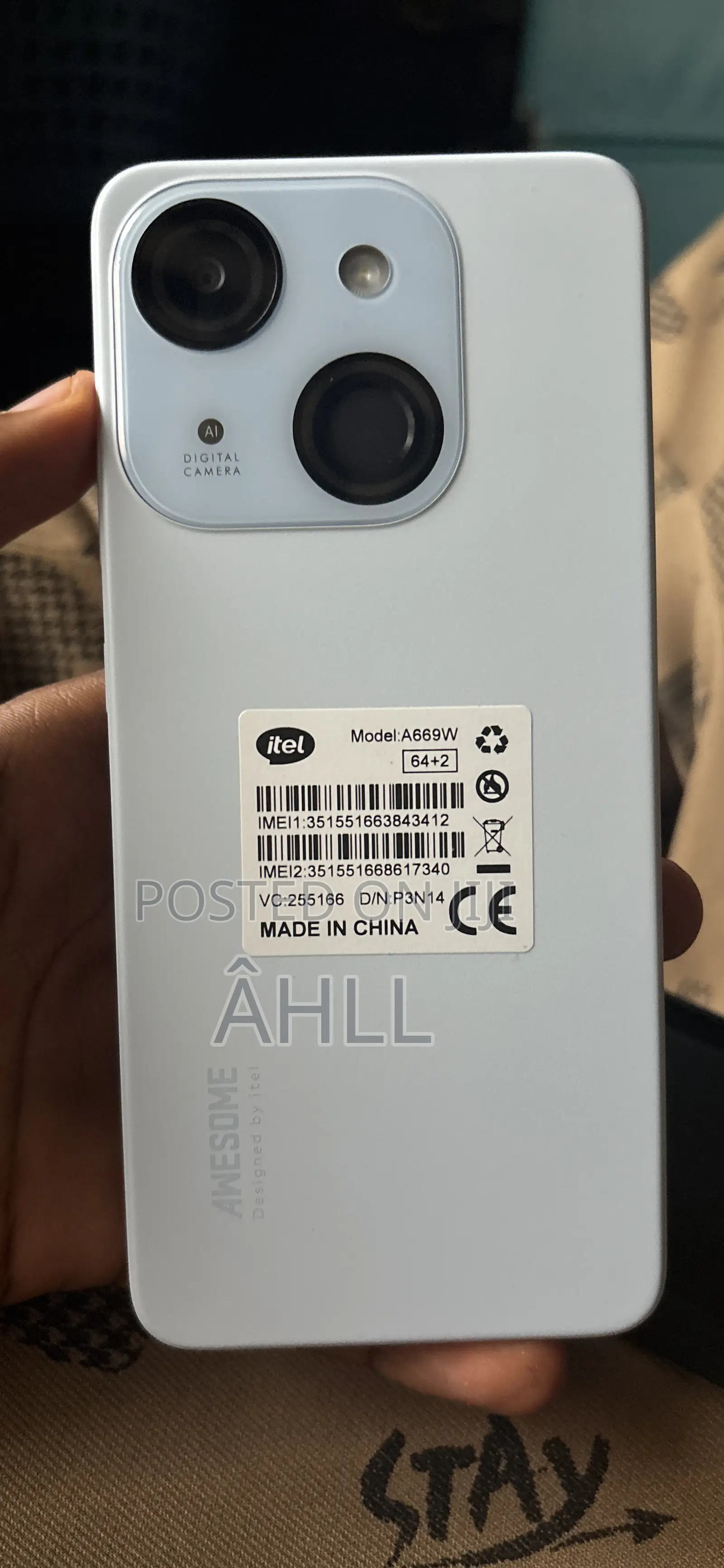New Itel A06 64 GB Blue