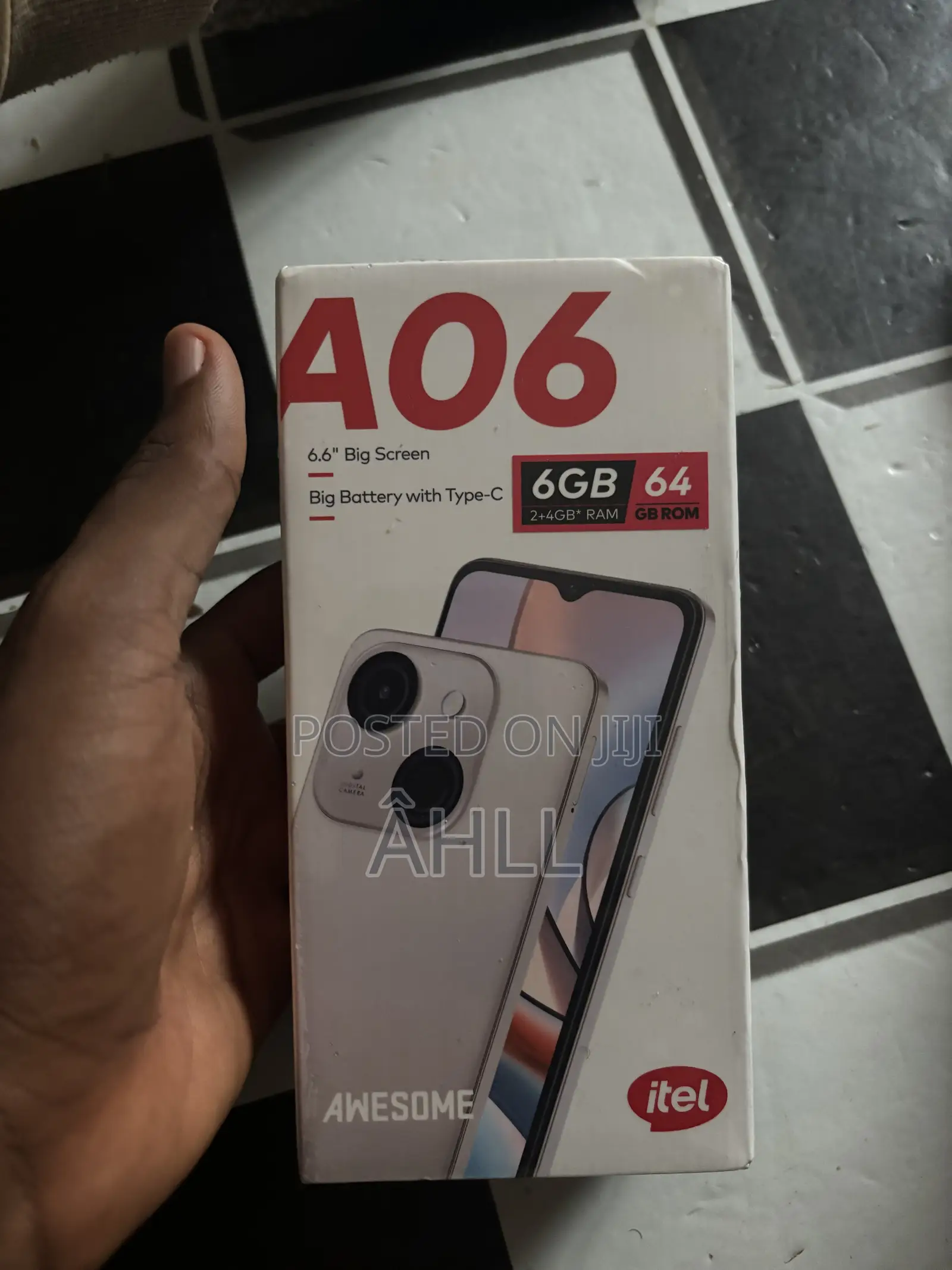 New Itel A06 64 GB Blue