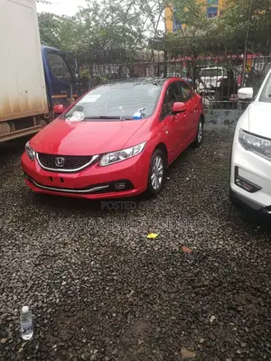 Honda Civic EX 2dr Coupe (1.8L 4cyl 5M) 2014 Red