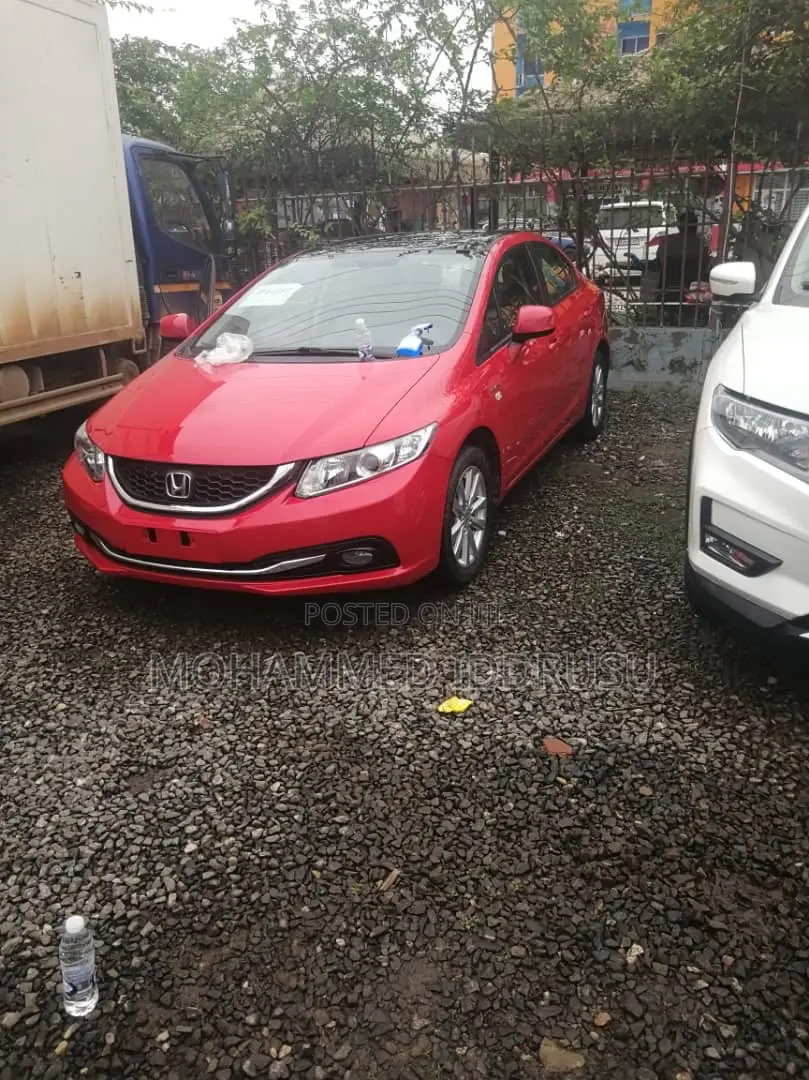 Honda Civic EX 2dr Coupe (1.8L 4cyl 5M) 2014 Red