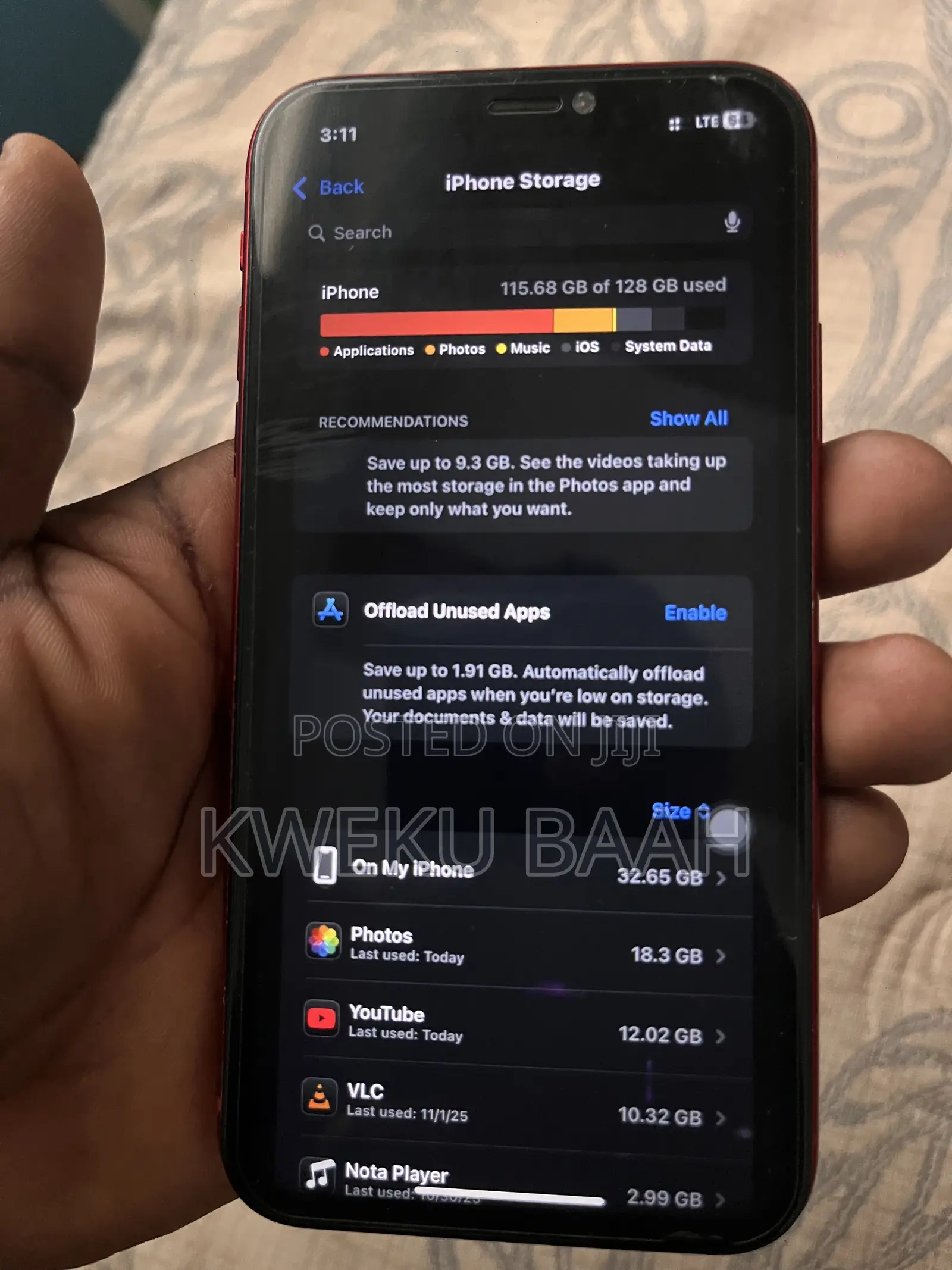 Apple iPhone XR 128 GB Red