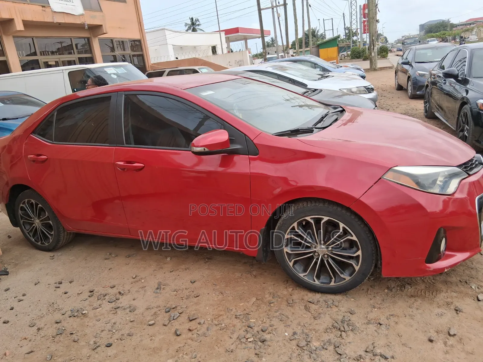 Toyota Corolla S 4dr Sedan (1.8L 4cyl CVT) 2015 Red