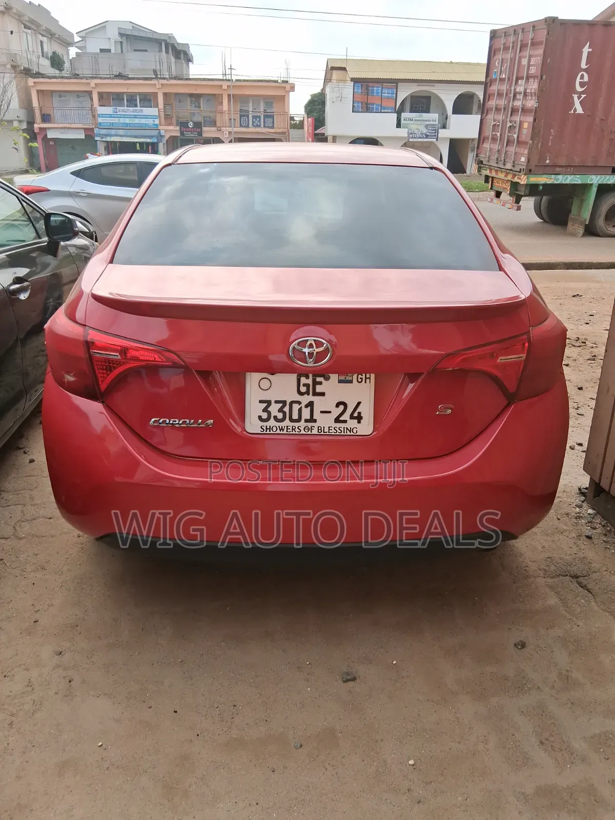Toyota Corolla S 4dr Sedan (1.8L 4cyl CVT) 2015 Red