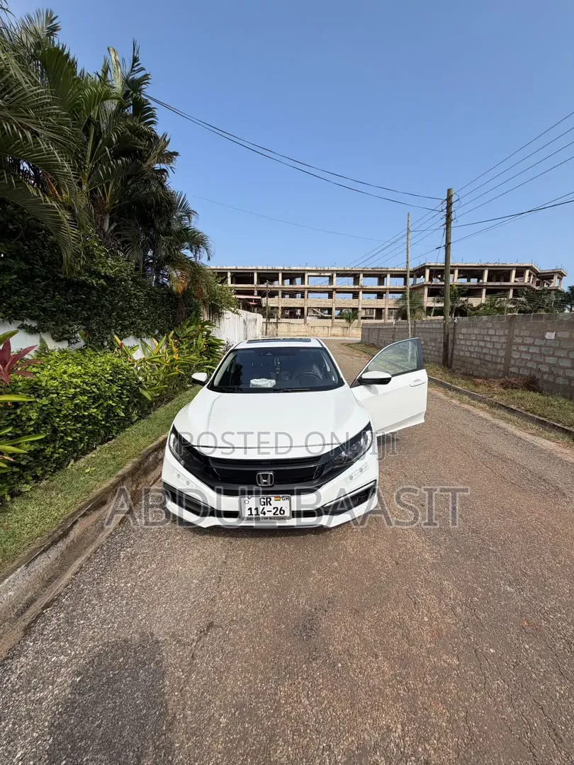 Honda Civic EX Sedan 2019 White
