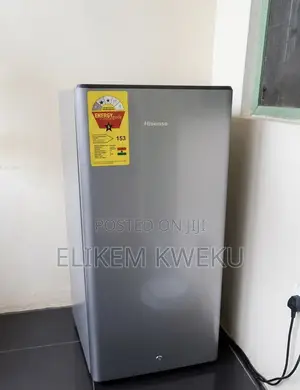 150L Hisense Silver Fridge – Working Perfectly