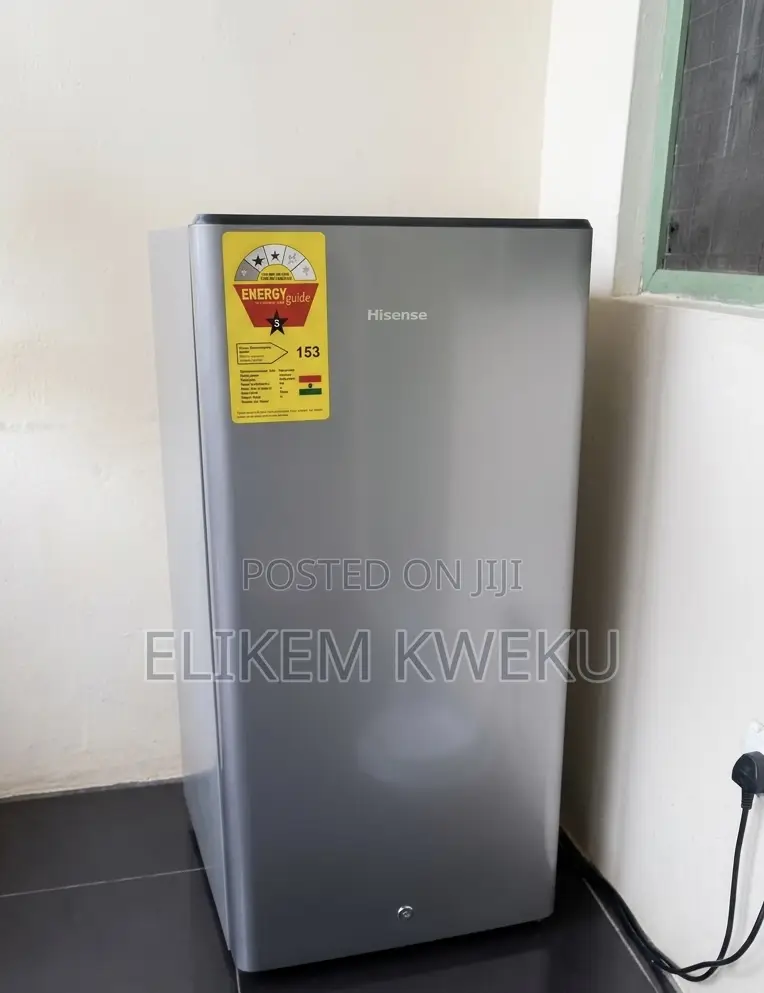 150L Hisense Silver Fridge – Working Perfectly