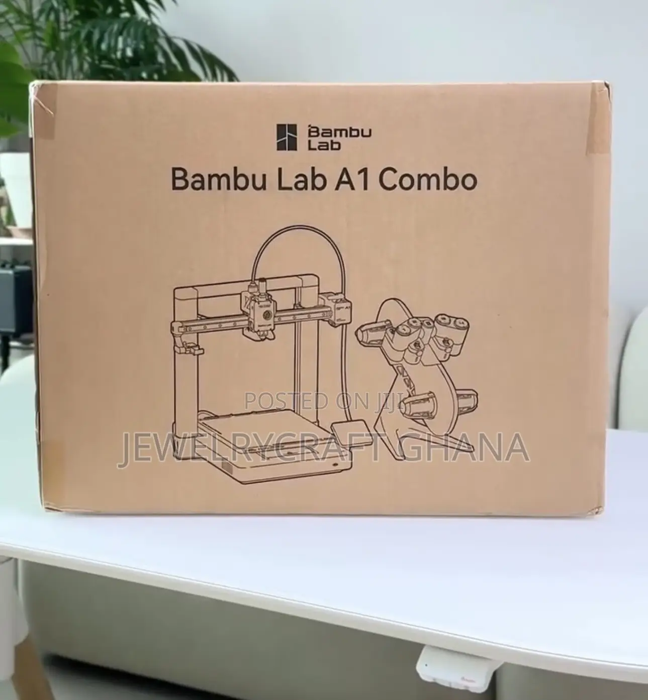 ORIGINAL Global Version Bambulab A1 Combo Multicolor FDM 3D PRINTER