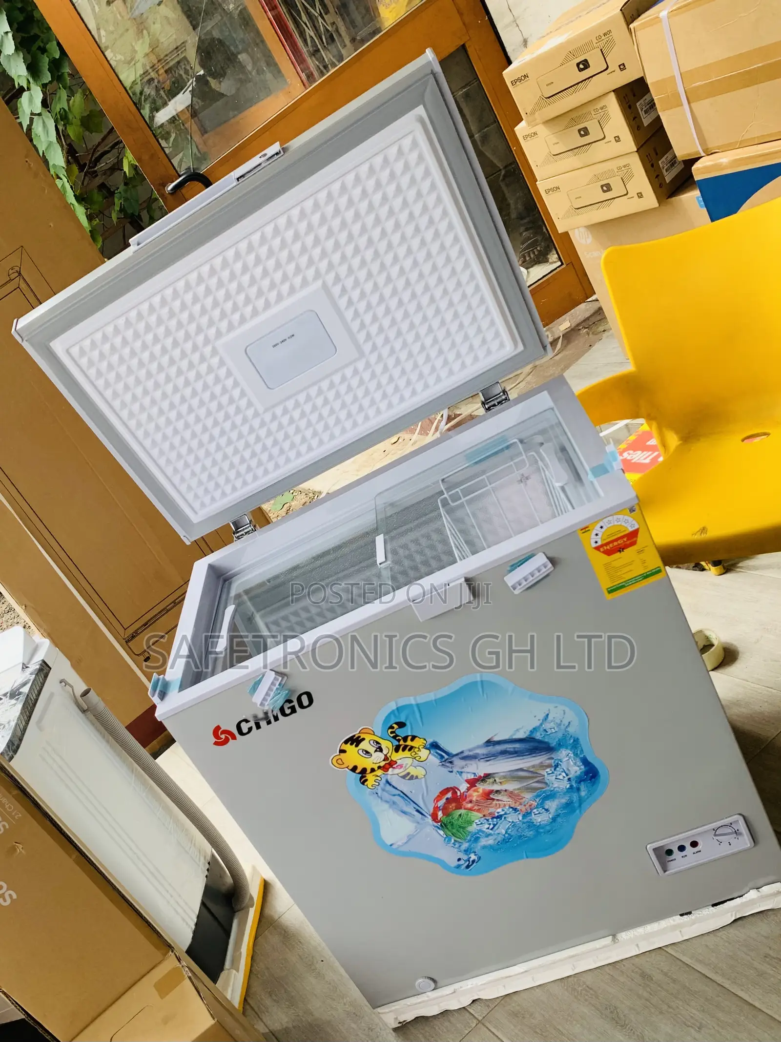 Newly Bulky Chigo CFD16C8 Chest Freezer 142L Single Door