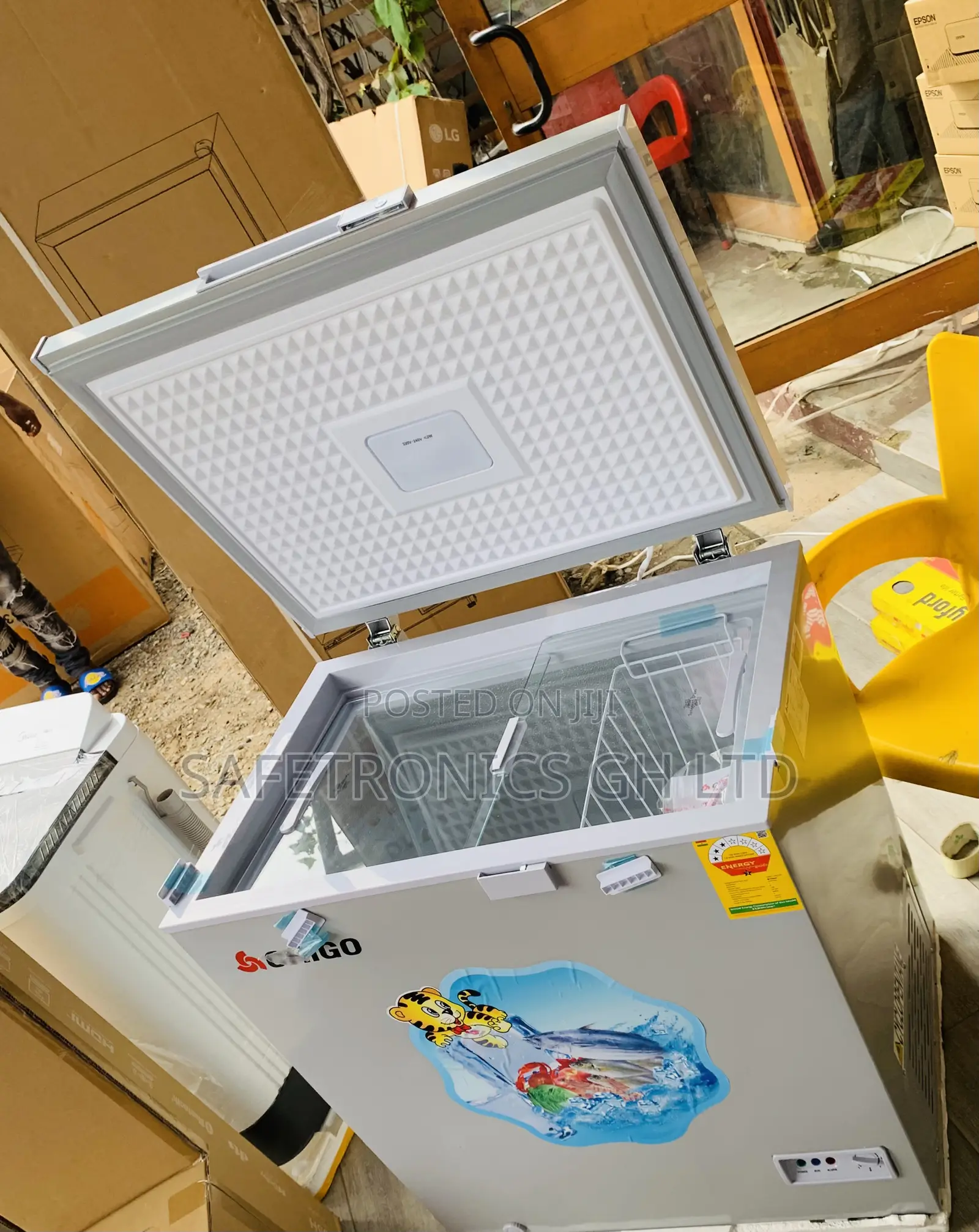 Newly Bulky Chigo CFD16C8 Chest Freezer 142L Single Door
