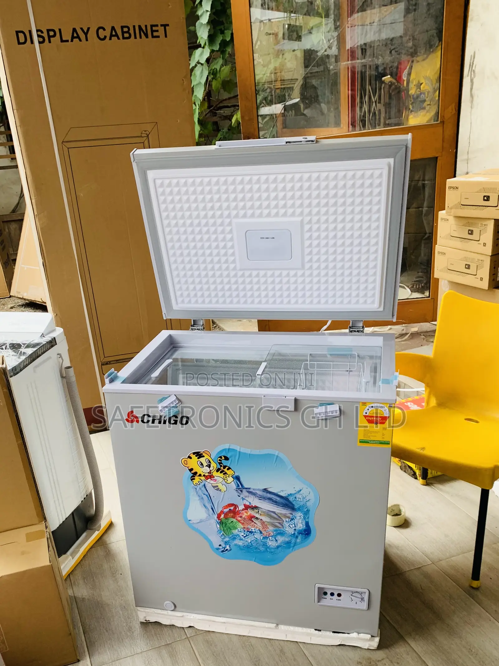 Newly Approved Chigo CFD16C8 Chest Freezer 142L Single Door