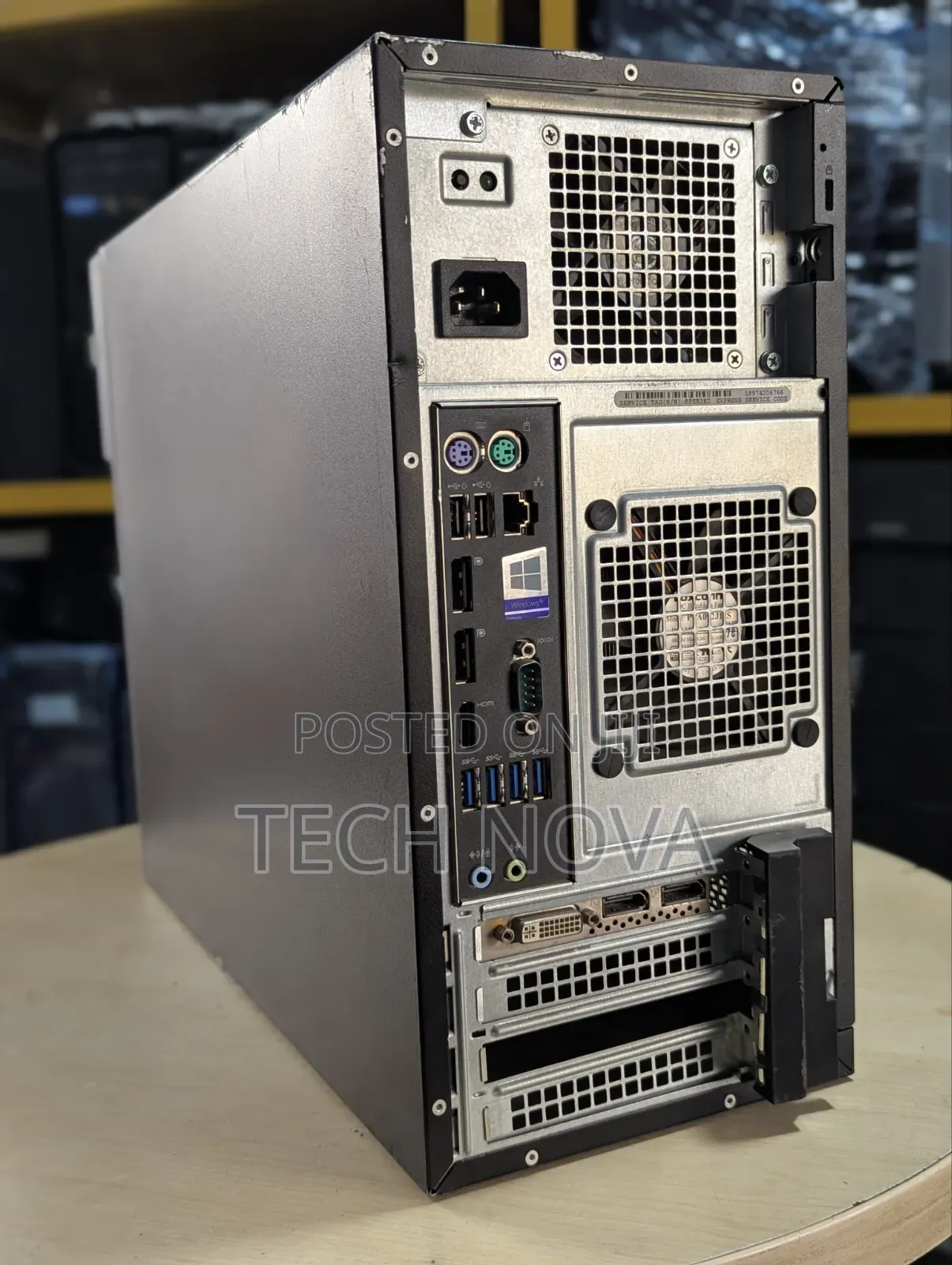 Desktop Computer Dell Precision 3000 16GB Intel Core i7 SSD 256GB