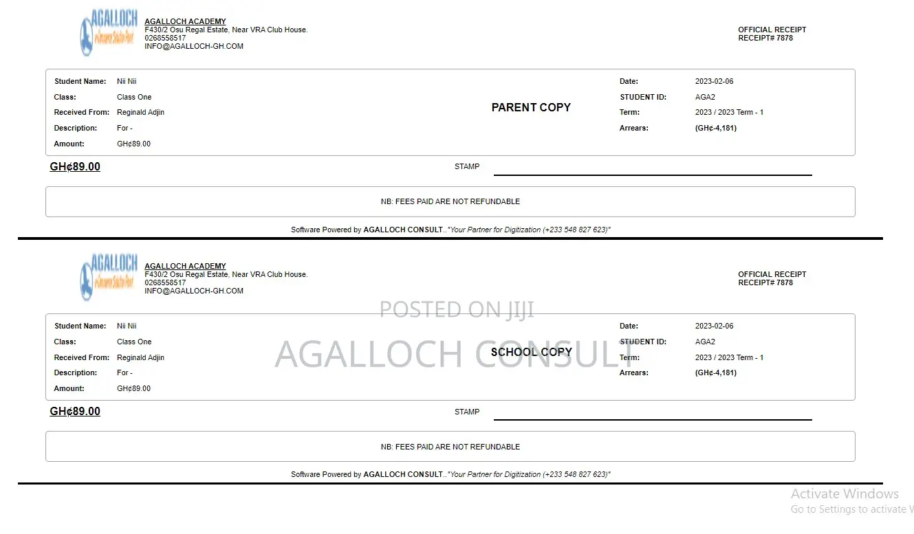 Agalloch School App
