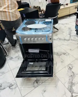 Durable Ferre 60x60cm 2 Gas + 2 Electric Cooker(Gray)