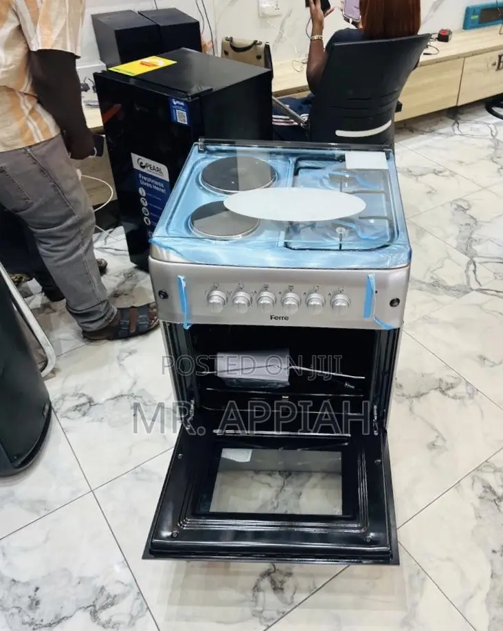 Well Design Ferre 60x60cm 2 Gas + 2 Electric Burner(Gray)