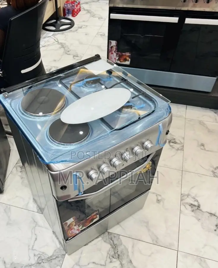 Well Design Ferre 60x60cm 2 Gas + 2 Electric Burner(Gray)