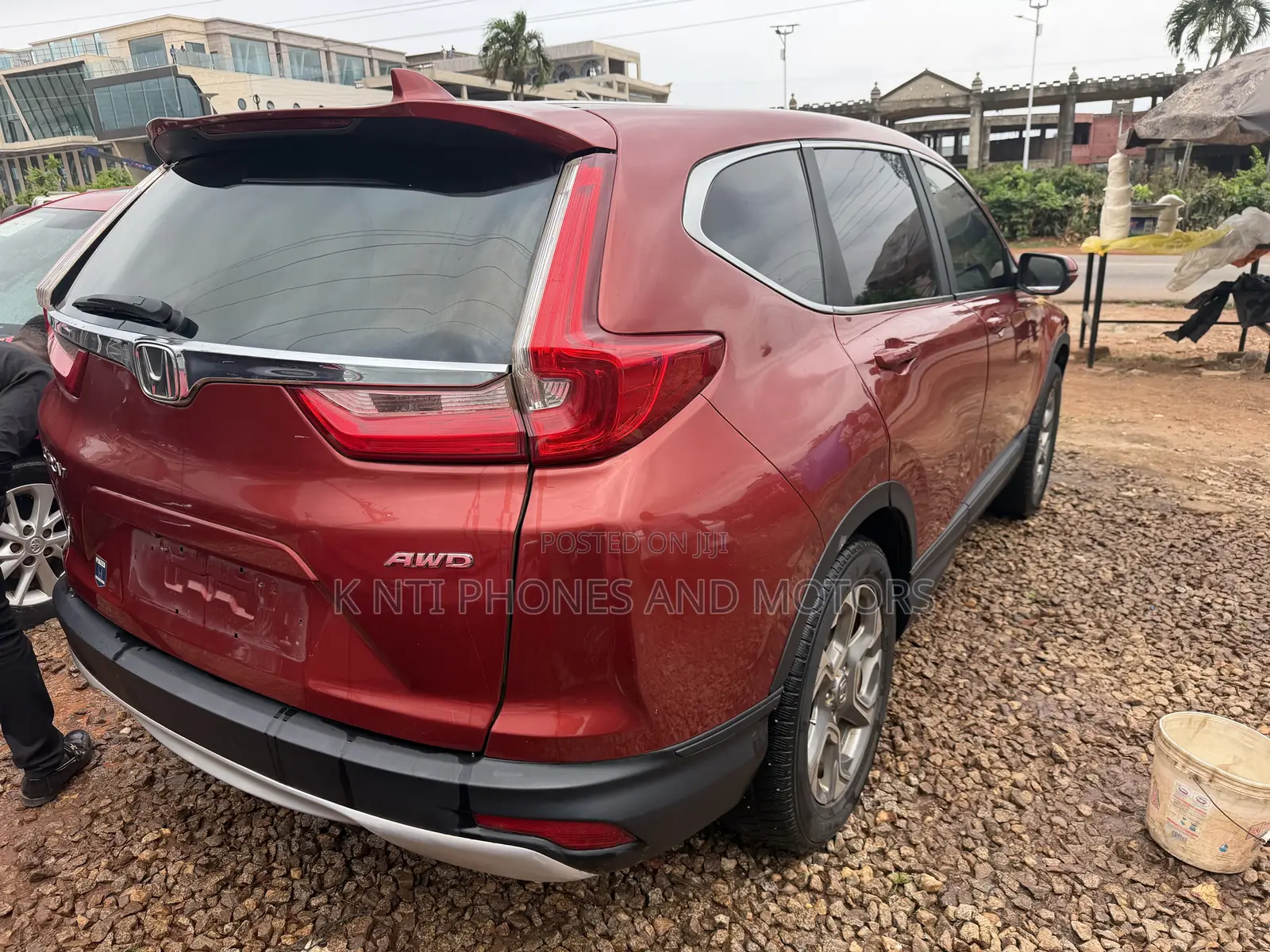 Honda CR-V EX-L AWD 2018 Red