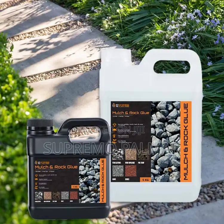 Mulch Rock Glue 5kg – Landscape Adhesive for Mulch, Gravel