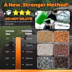 Mulch Rock Glue 5kg – Landscape Adhesive for Mulch, Gravel