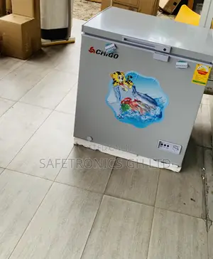 Original Grey Chigo CFD16C8 Chest Freezer 142L Single Door