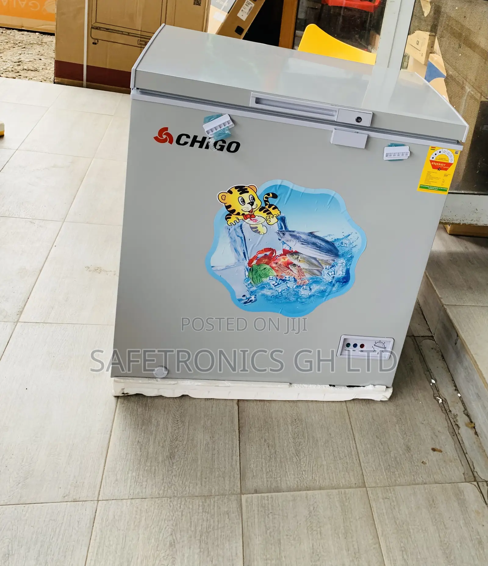 Newly Virtual Chigo CFD16C8 Chest Freezer 142L Single Door
