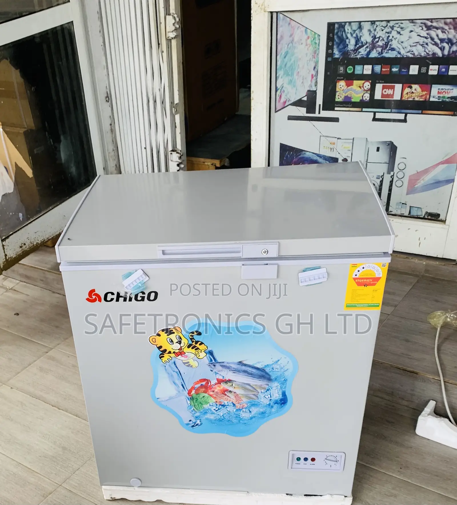 High Sealed Chigo CFD16C8 Chest Freezer 142L Single Door