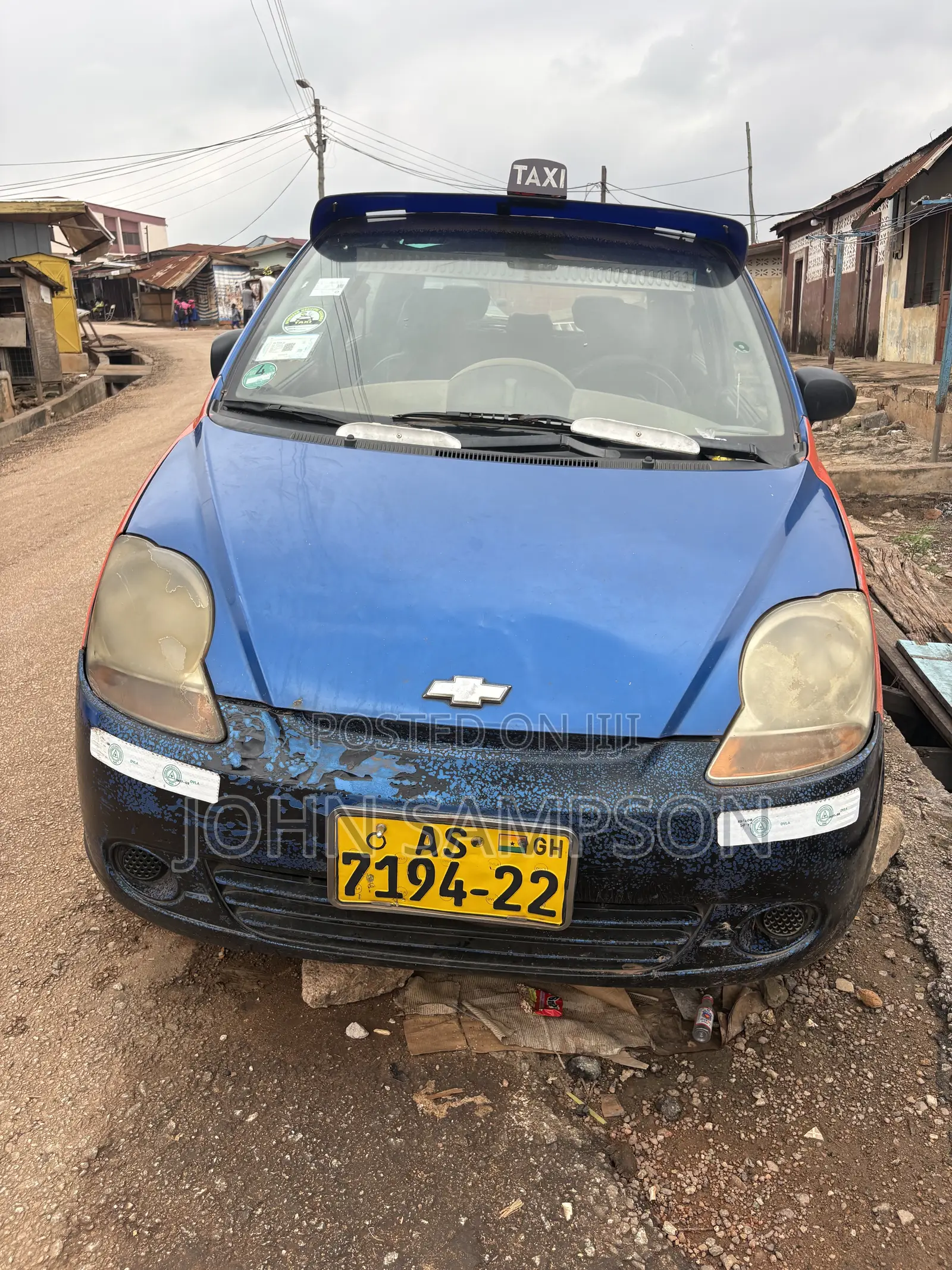 Chevrolet Matiz 2012 Blue