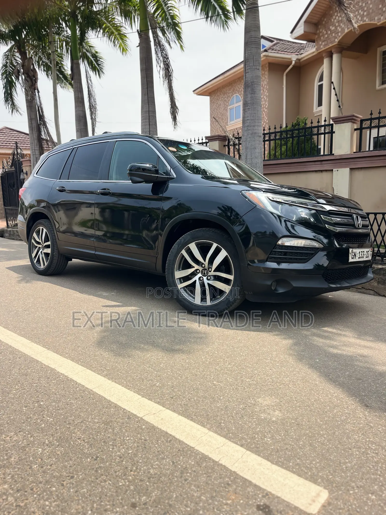 Honda Pilot EX-L 4dr SUV 4WD (3.5L 6cyl 5A) 2016 Black