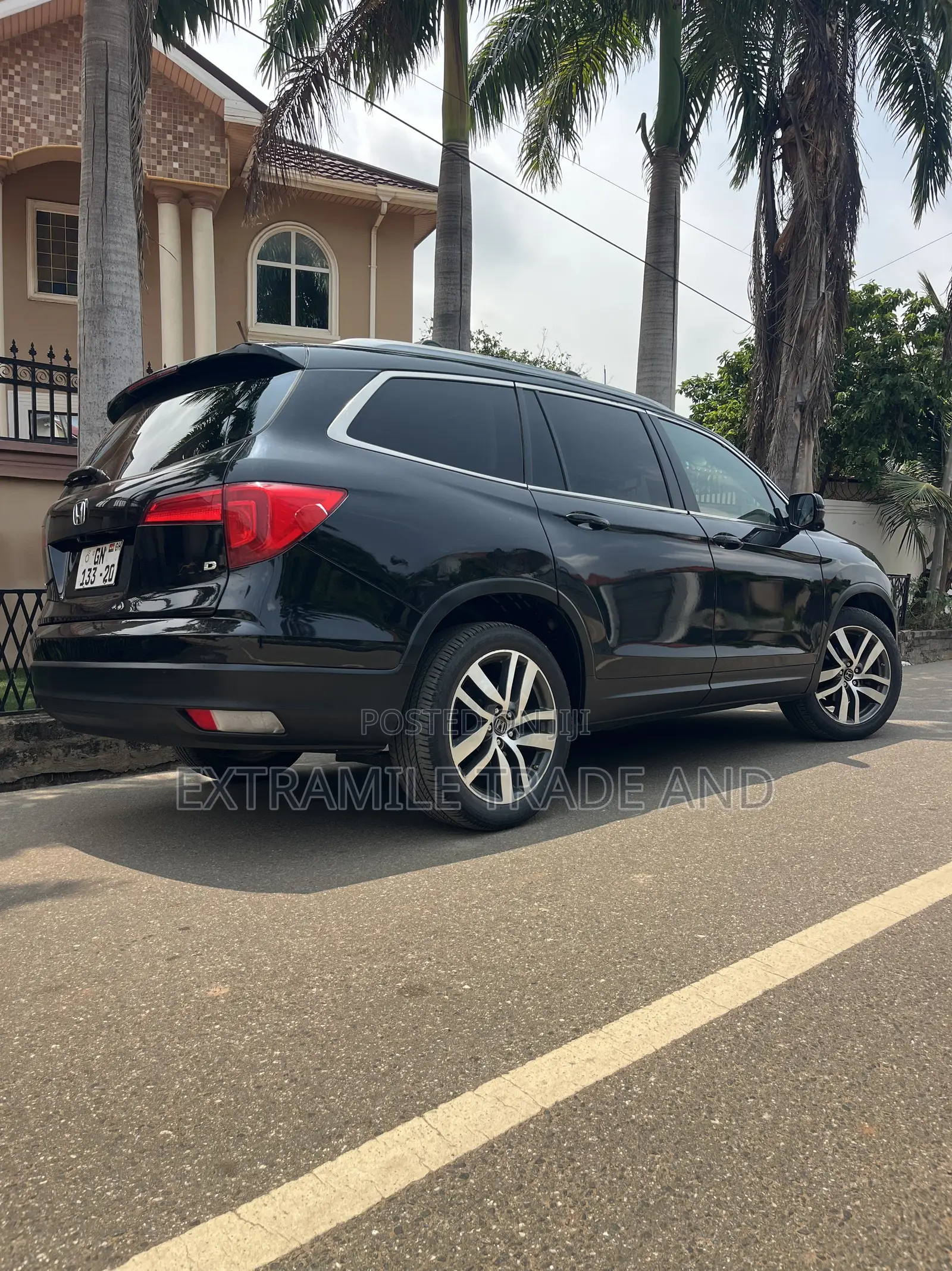 Honda Pilot EX-L 4dr SUV 4WD (3.5L 6cyl 5A) 2016 Black