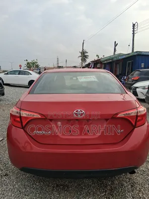 Toyota Corolla 2017 Red