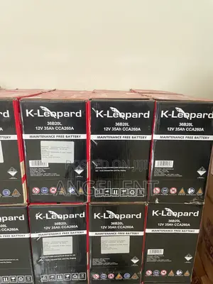 K-Leopard Car Batteries(Maintenance Free) : Free Delivery in Kumasi