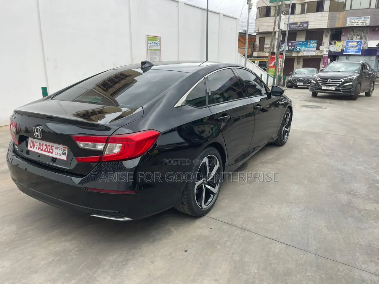 Honda Accord Sport (1.5L 4cyl Turbo CVT) 2019 Black