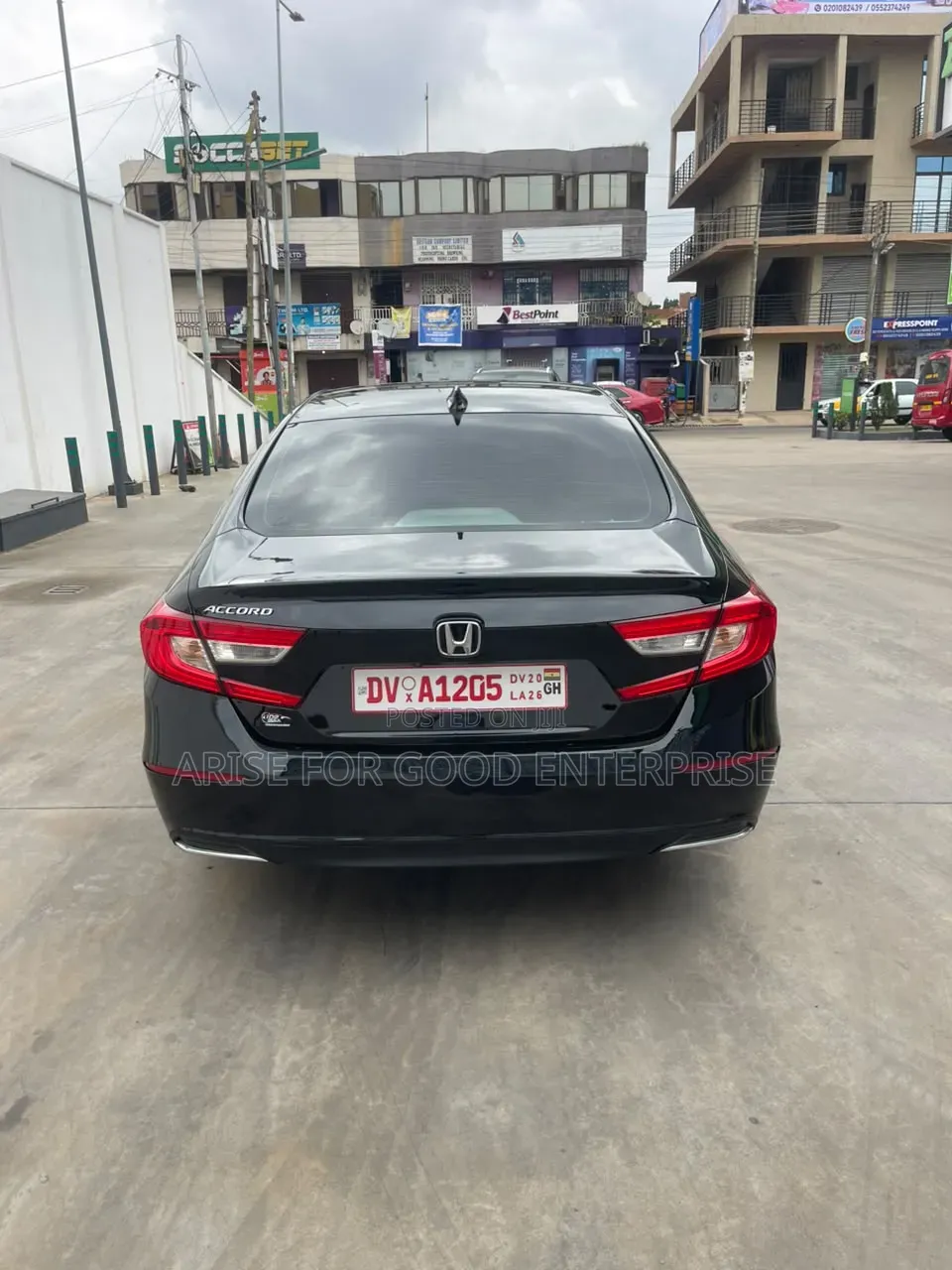 Honda Accord Sport (1.5L 4cyl Turbo CVT) 2019 Black