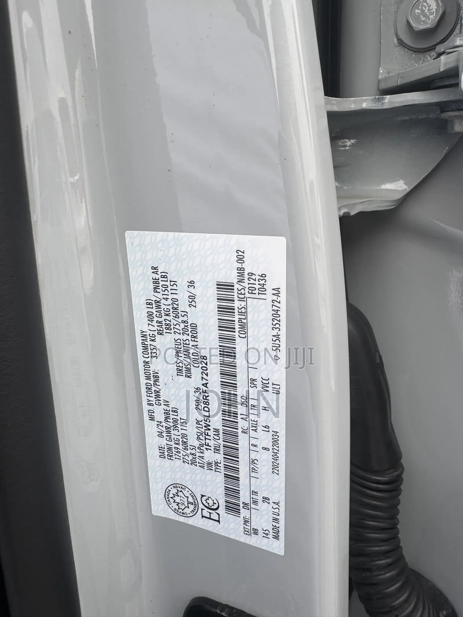 Ford F-150 LARIAT 2024 Gray