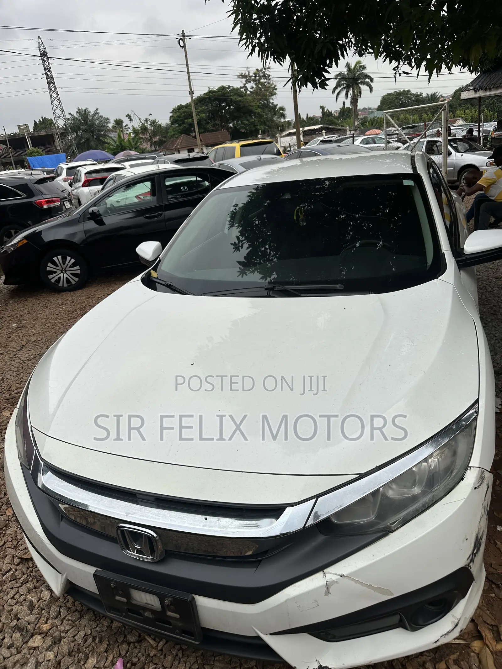 Honda Civic EX Sedan 2018 White