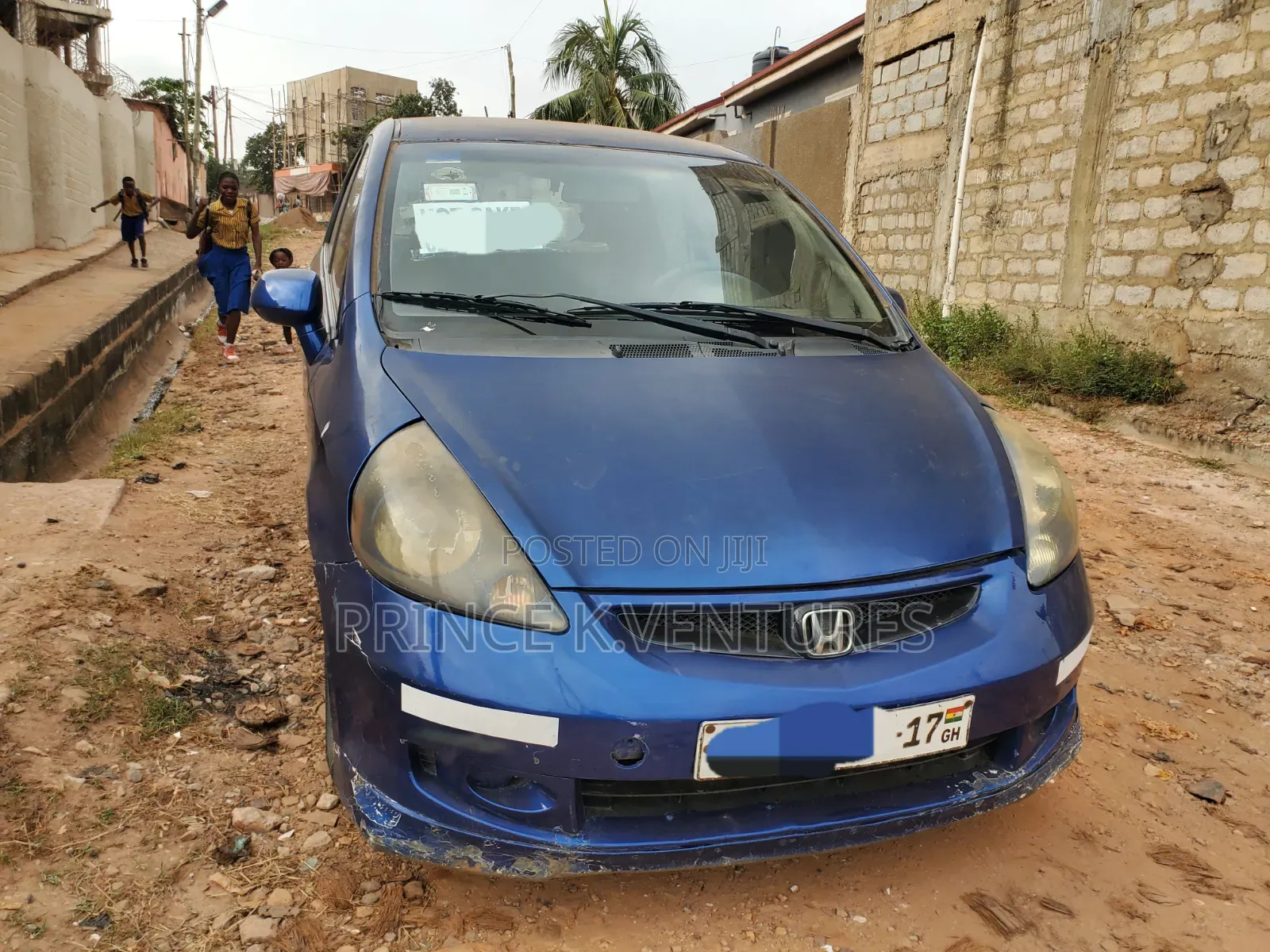 Honda Fit Base FWD 2007 Blue