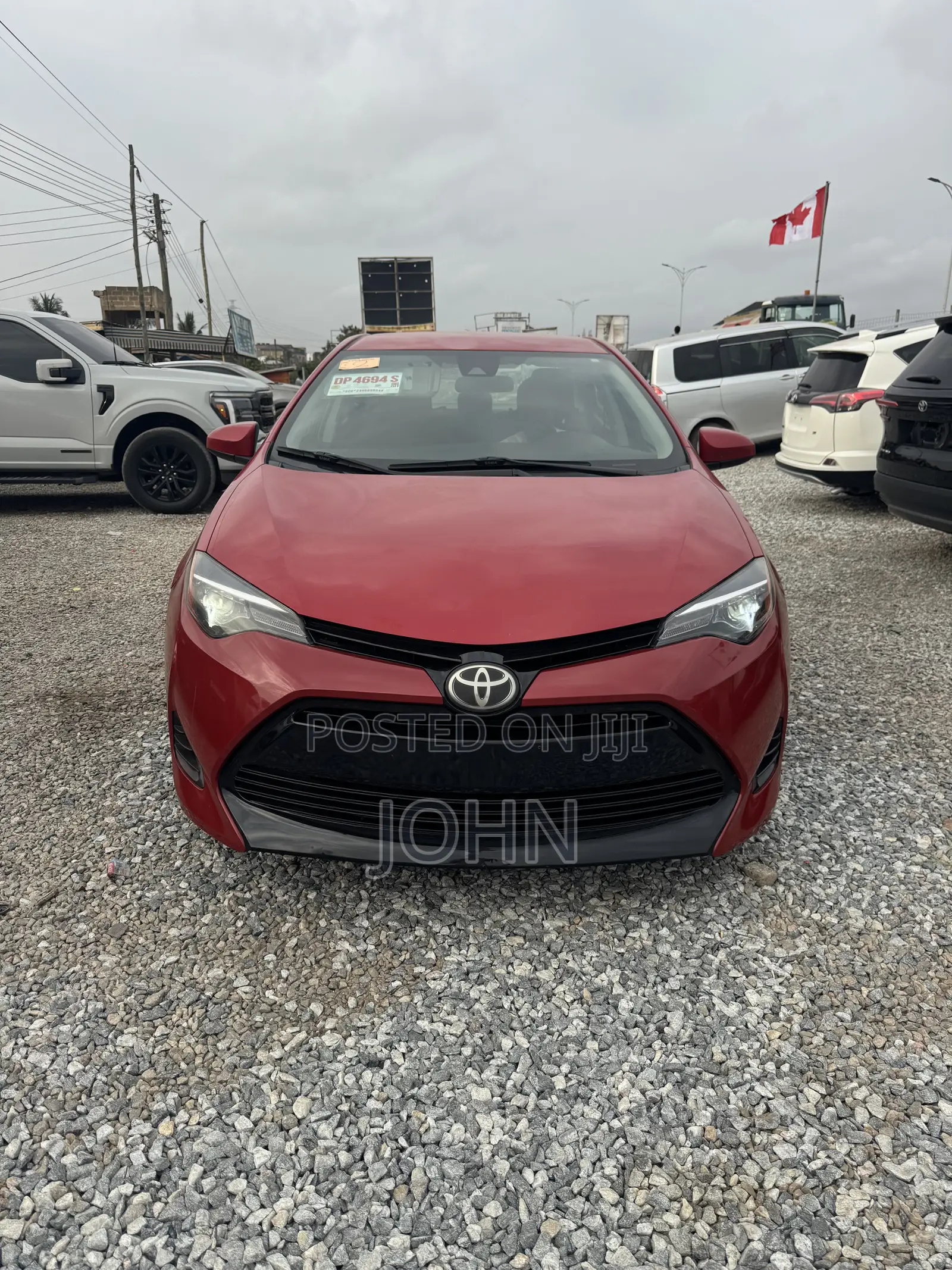 Toyota Corolla LE 4dr Sedan (1.8L 4cyl CVT) 2017 Red