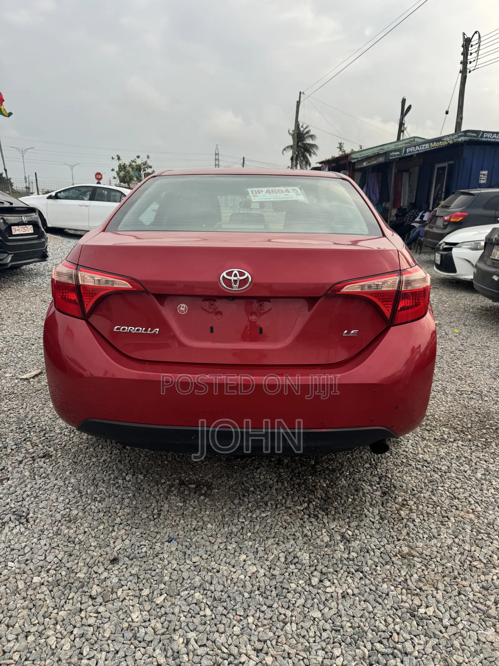 Toyota Corolla LE 4dr Sedan (1.8L 4cyl CVT) 2017 Red