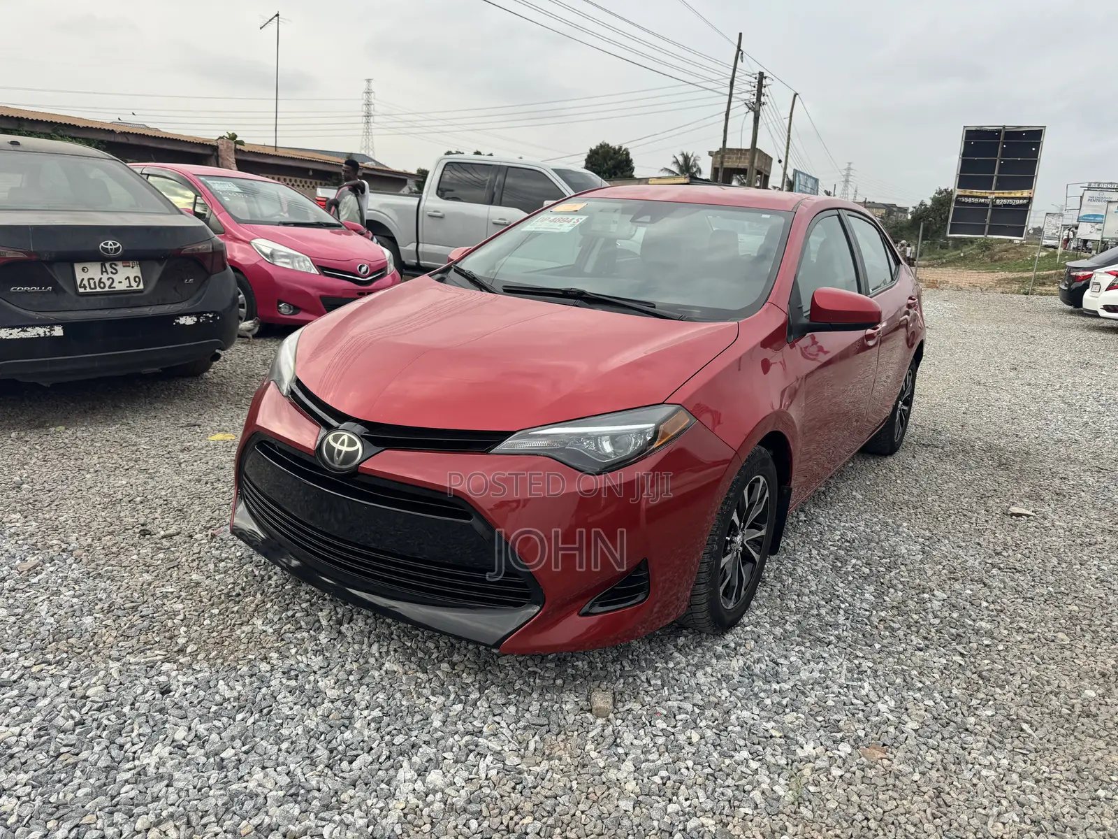 Toyota Corolla LE 4dr Sedan (1.8L 4cyl CVT) 2017 Red