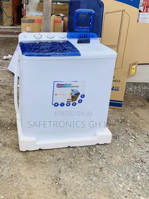 Exclusive White Galaxy 13kg Semi-Automatic Twin Tub Washing Machine
