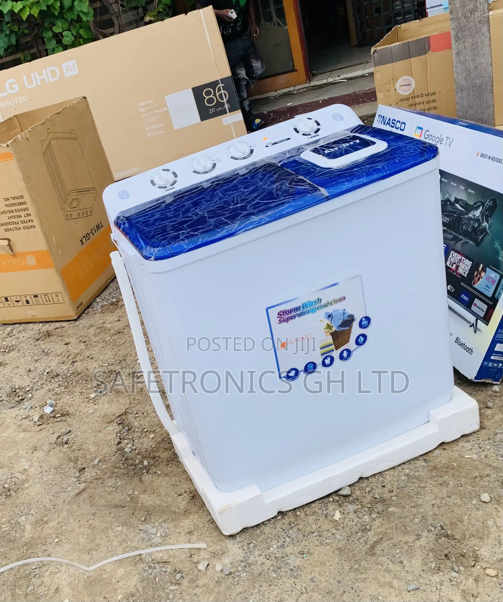 Most Quality Galaxy 13kg Semi-Automatic Twin Tub Washing Machine