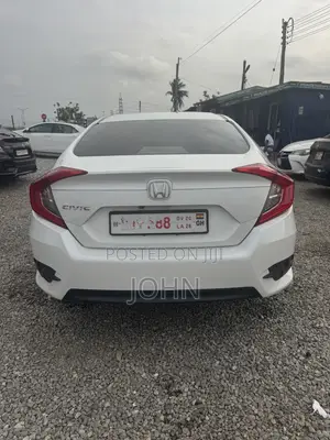 Honda Civic EX-L Sedan 2018 White