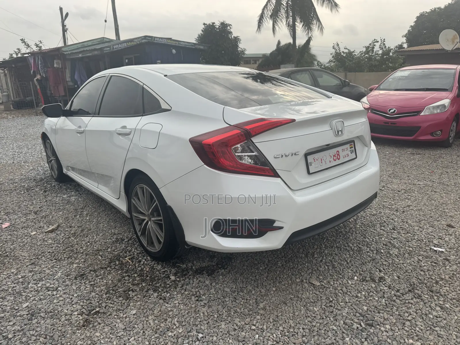 Honda Civic EX-L Sedan 2018 White