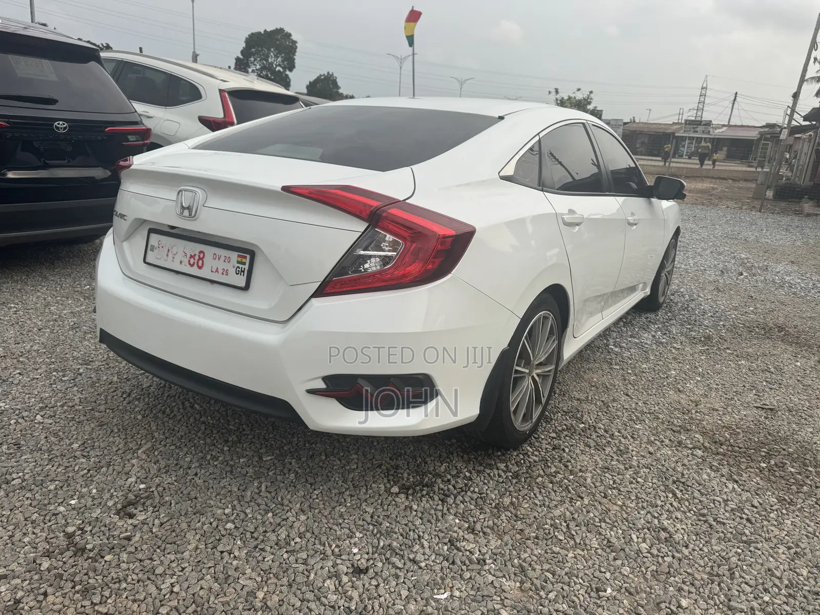 Honda Civic EX-L Sedan 2018 White