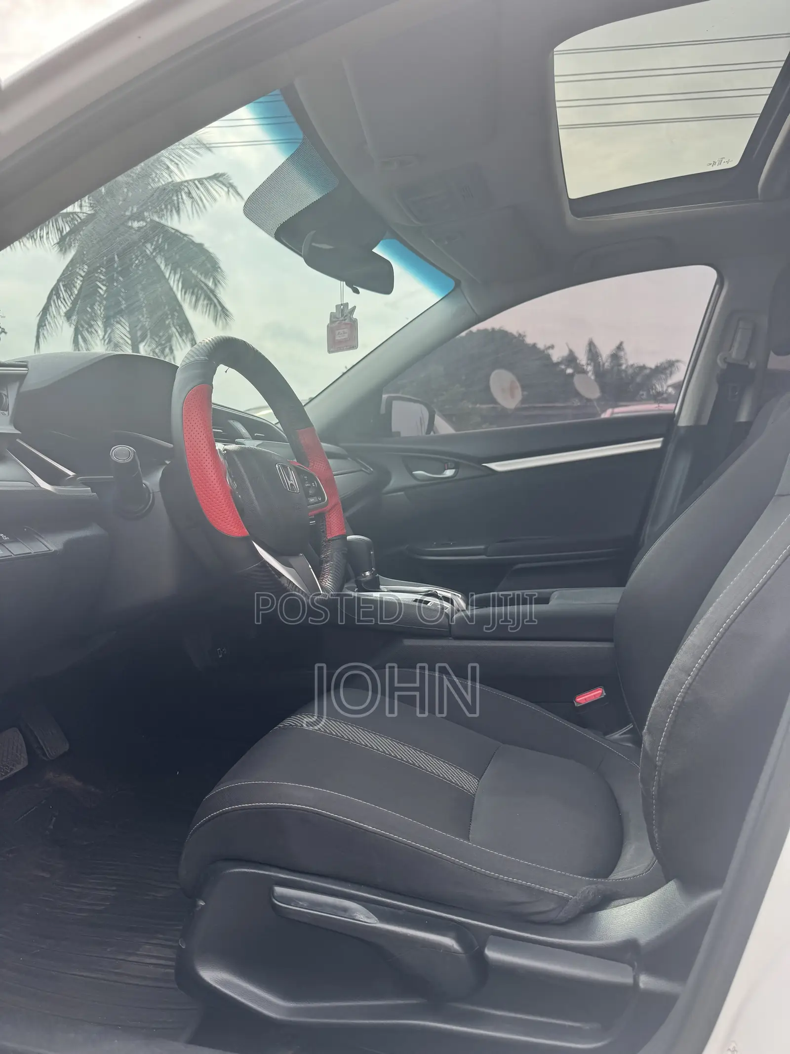 Honda Civic EX-L Sedan 2018 White