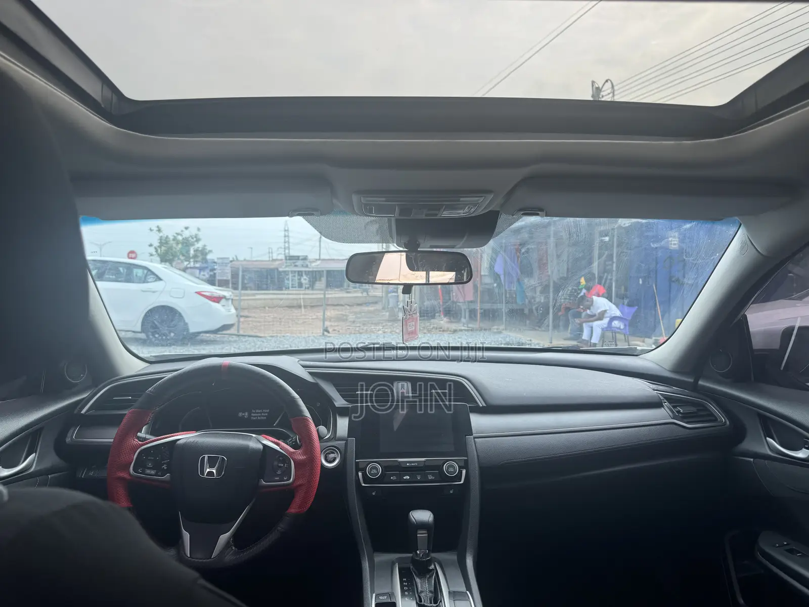Honda Civic EX-L Sedan 2018 White