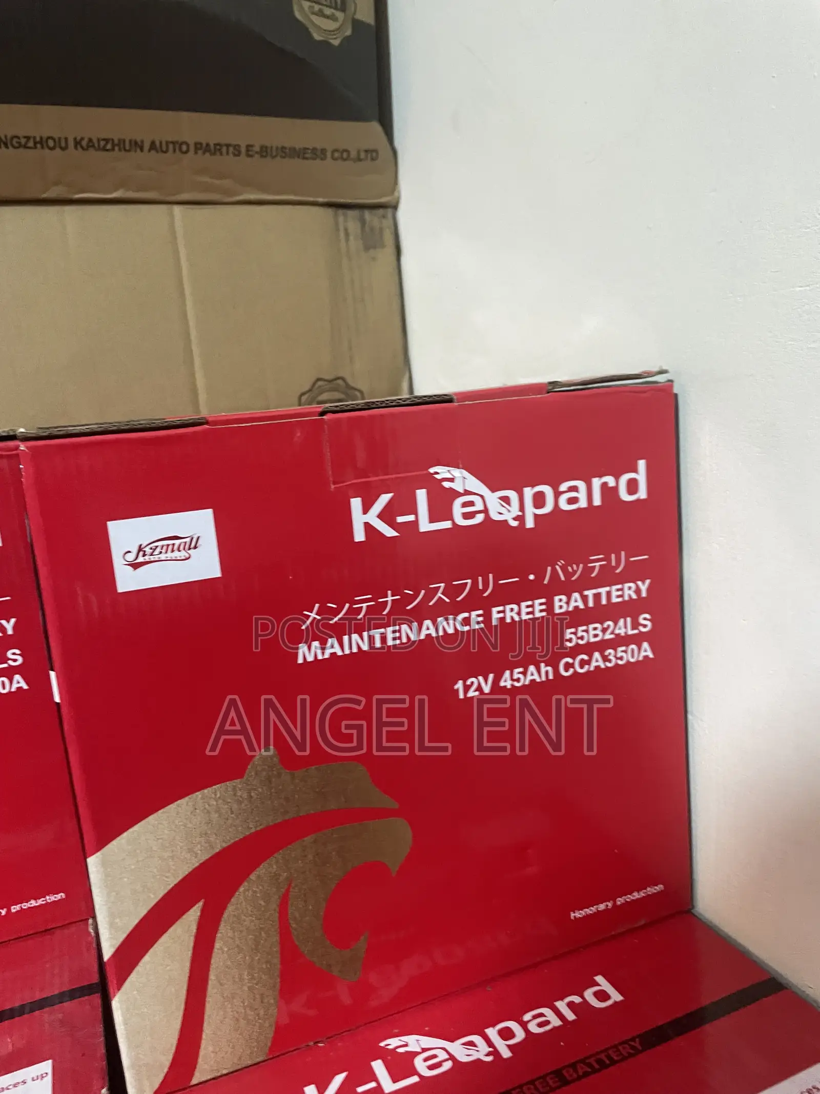K-Leopard 10 Plates 12V 45Ah Car Batteries : Free Delivery in Kumasi