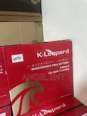 K-Leopard 10 Plates 12V 45Ah Car Batteries : Free Delivery in Kumasi