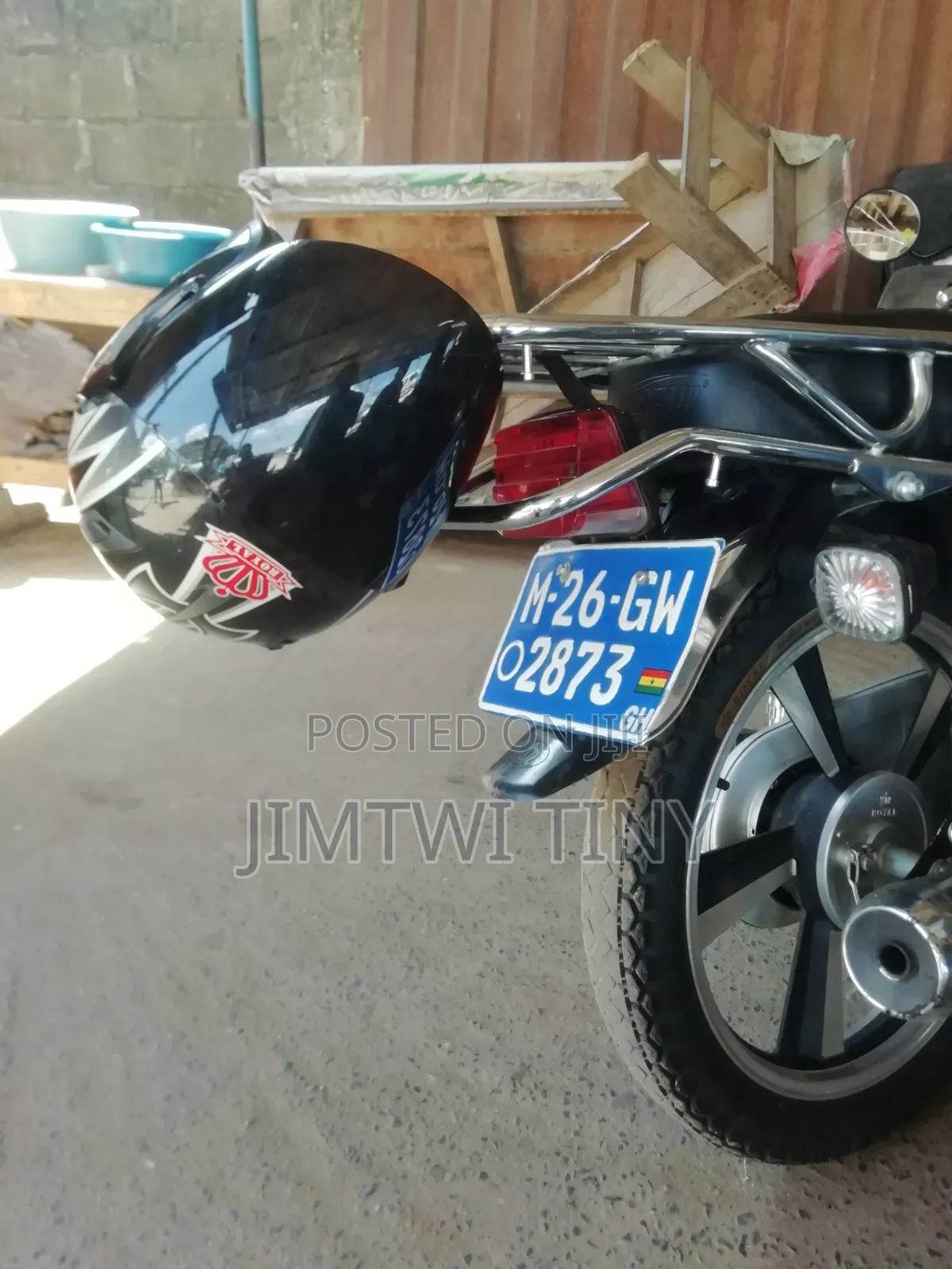 New Royal RY125 2025 Black