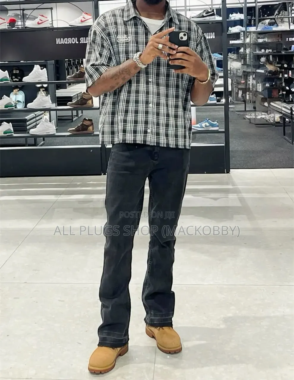 Original Checked Short Sleeve Shirts