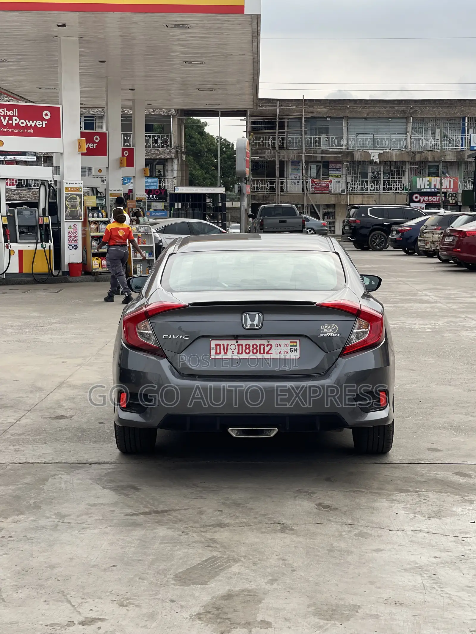 Honda Civic Sport 2021 Gray